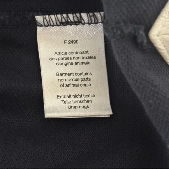 LACOSTE Mens Polo Shirt Size 8 3XL Navy Blue Cotton Quiet Luxury Golf Career - Picture 11 of 12